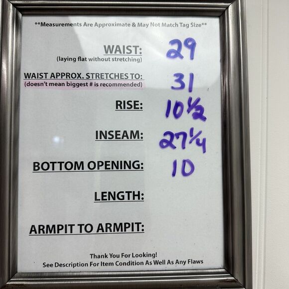 Democracy Ab Technology Skinny Jeans 6 Stretch Denim Slimming Booty Lift *Flaw - Picture 8 of 12